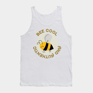 Bee cool and authentic Tank Top